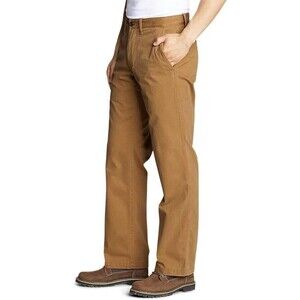 Eddie Bauer Classic Fit Chino - Aged Brass